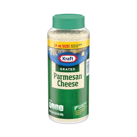 Kraft 100 Grated Parmesan Cheese, 24 oz Tub 1061